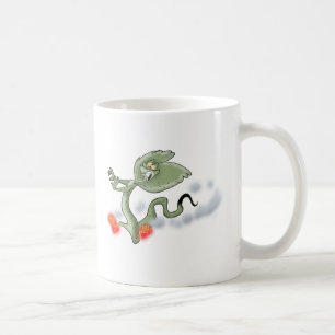 Frilled ödla kaffemugg