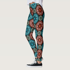 Frilly färglös dekoration leggings