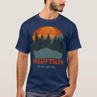 Friluftsliv Connect With Nature The Norwegian Way T Shirt