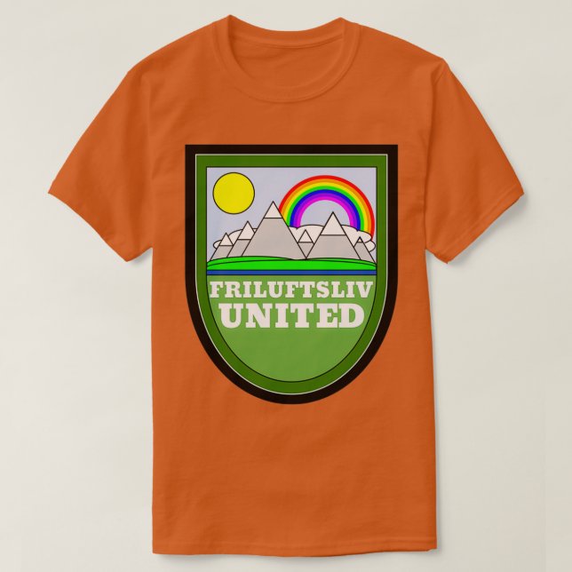 Friluftsliv Utd T Shirt (Design framsida)
