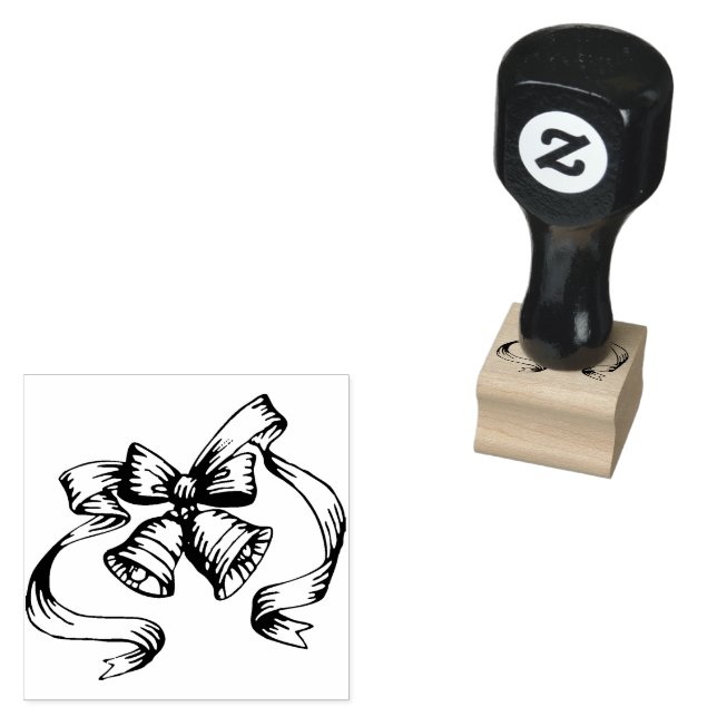 Frimärke av Klockor-gummi Stämpel (Stämplad)