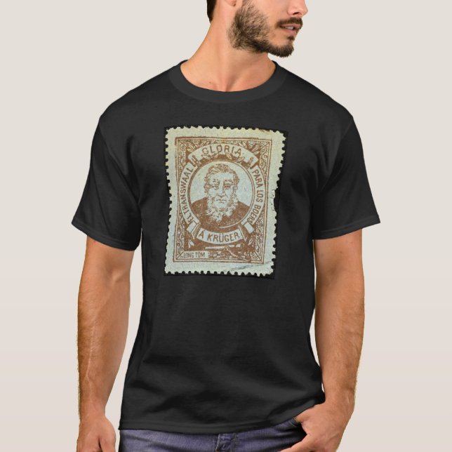 Frimärke för Boerkrigservice T-shirt (Framsida)