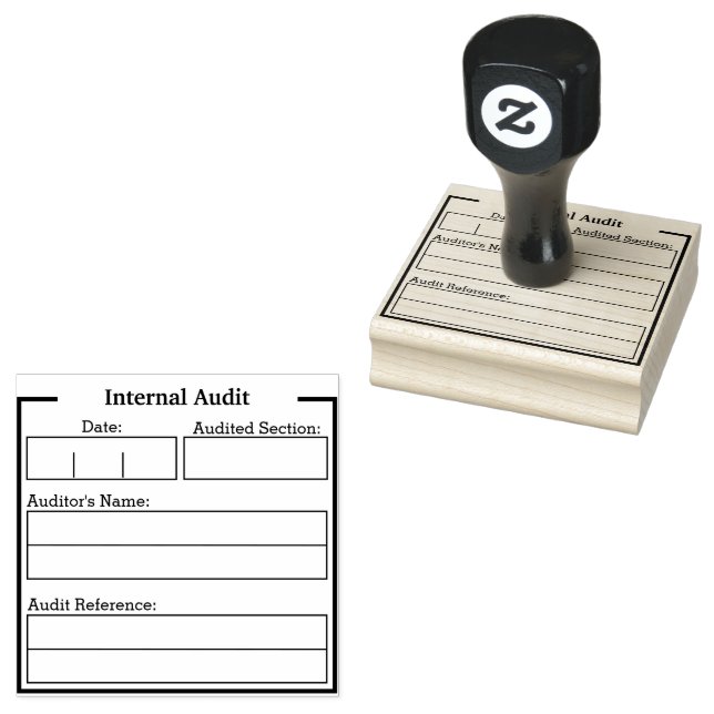 Frimärke för internrevision stämpel (Stämplad)