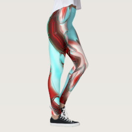 Frimärke i kristallens linjer över sandberget stru leggings