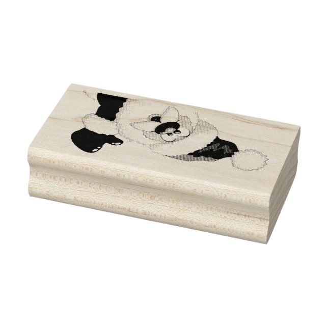 Frimärke/Jultomten Stämpel (Stämpel)