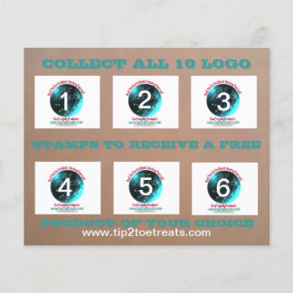 Frimärke/kupongkort Flygblad