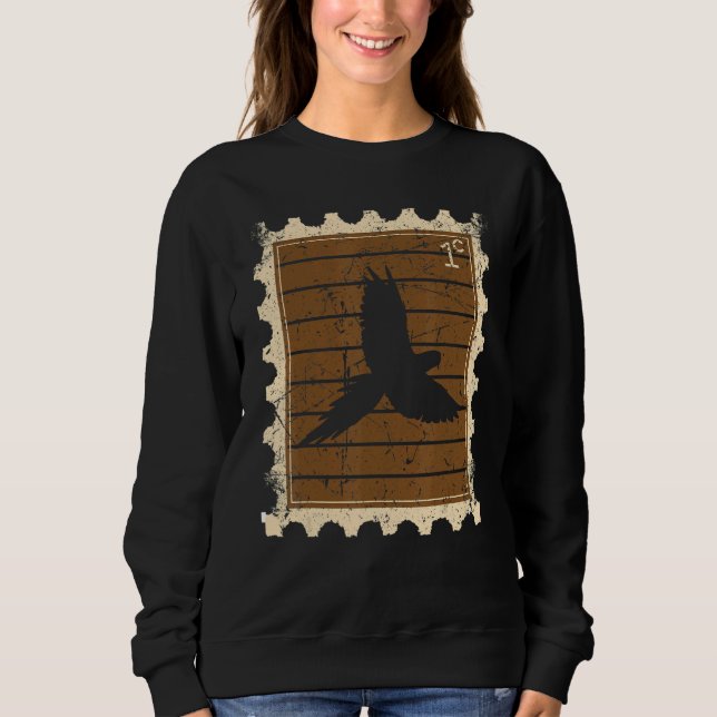 Frimärke med en Ara-papegoja T Shirt (Framsida)