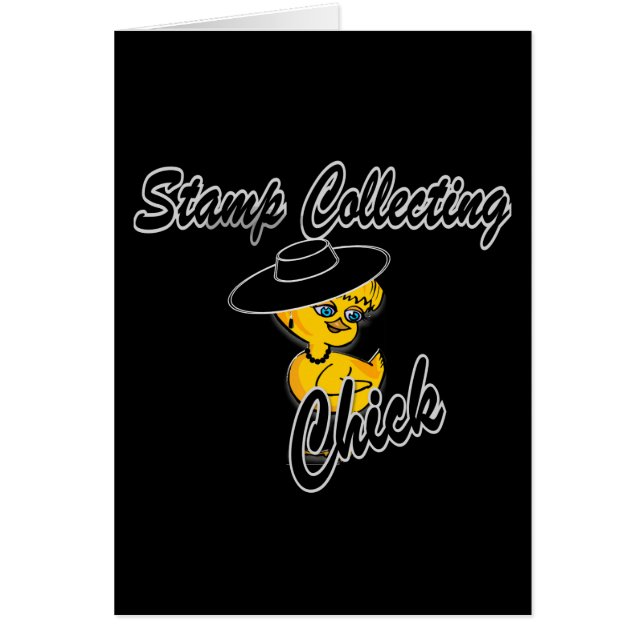 Frimärke Samlar in Chick nr 4 Hälsningskort (Framsidan)