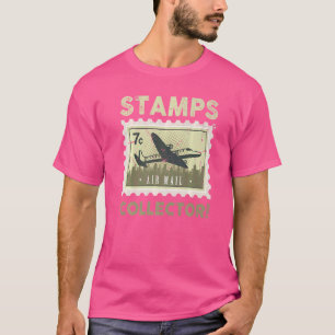 Frimärke Samlarens nationella postdagsefterförsänd T Shirt