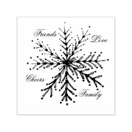 Frimärke själf Ord Inking Självfärgande Stämpel