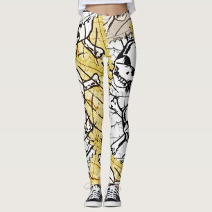 Frimärke Skull Leggings