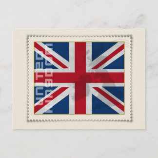 Frimärke United Kingdom Vykort