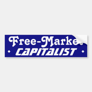 Frimarknadskapitalister Bildekal