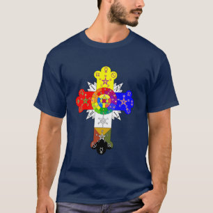 Frimurar-Rosy Cross T Shirt