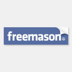 Frimurare Facebook stillogotyp med liten S&C Bildekal