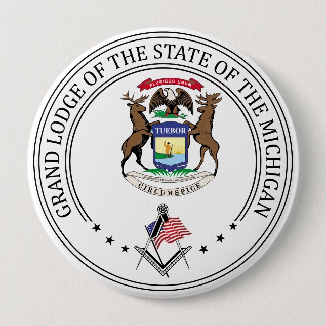 Frimurare i delstaten Michigan Knapp (Framsida)