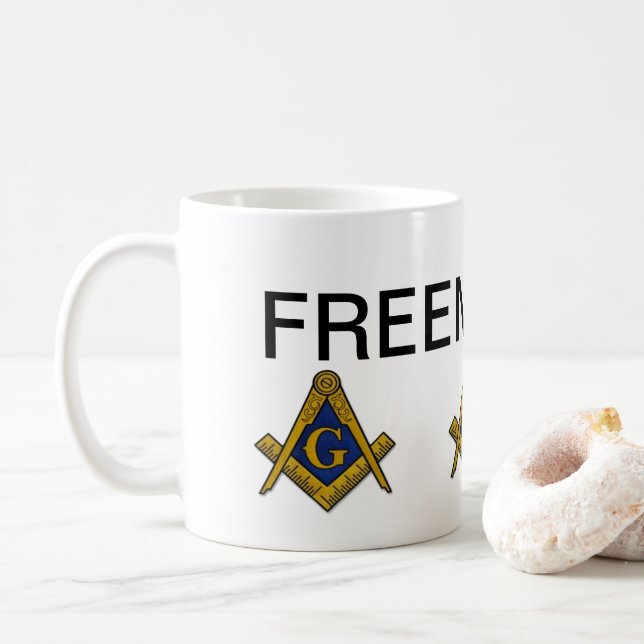 Frimurare Kaffemugg (Med munk)