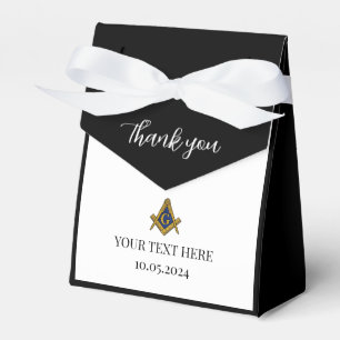 Frimurare Masonic Svart Minimalistisk Elegant Mode Presentaskar