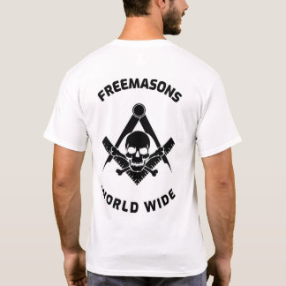 frimurare världen över t shirt