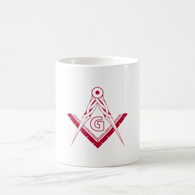 Frimurarsymbol Kaffemugg (Center)