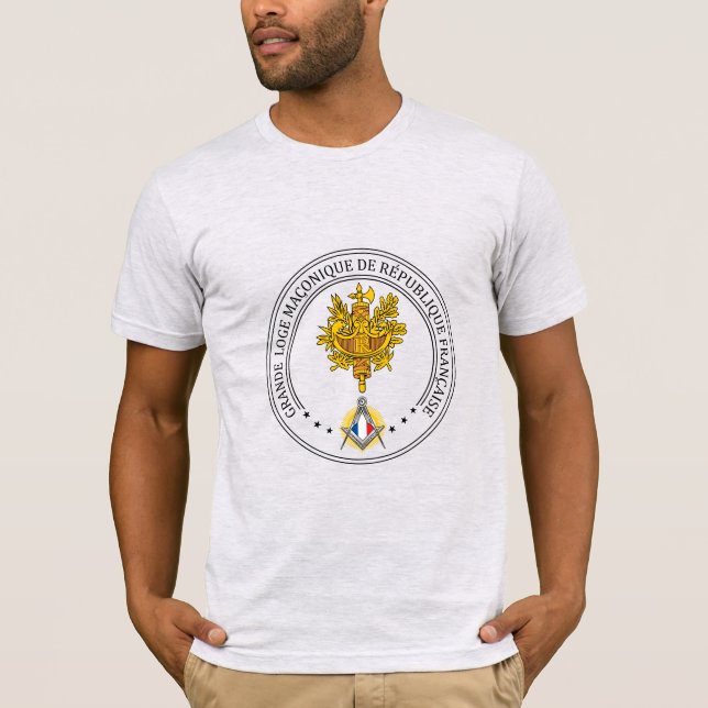 Frimurbruktagande av Frankrike T Shirt (Framsida)
