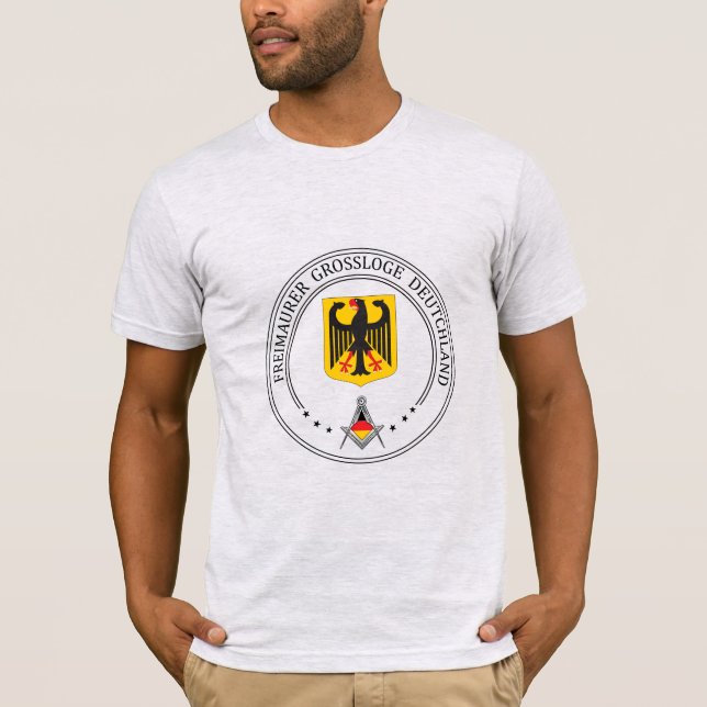 Frimurbruktagande av Tyskland T Shirt (Framsida)