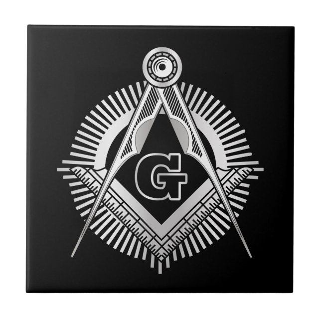 frimureri symbol kakelplatta (Framsidan)