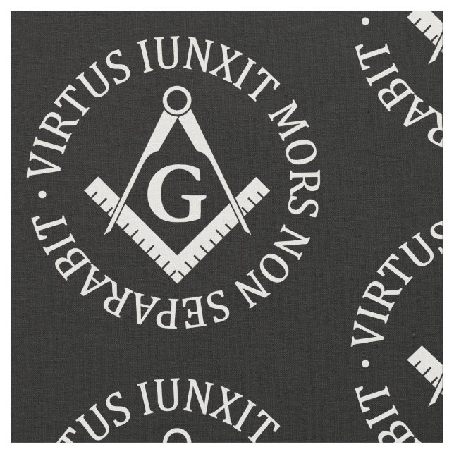 Frimureri symbol tyg (Närbild)