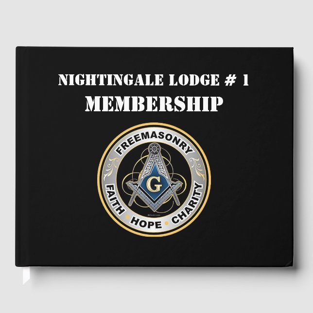 Frimurmedlemskap i Bok (Framsida)