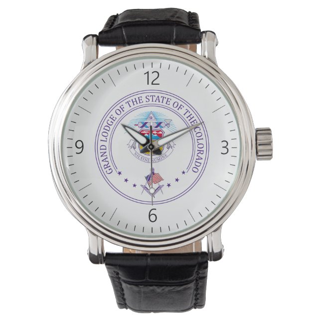 Frimursbo i delstaten Colorado Armbandsur (Framsida)