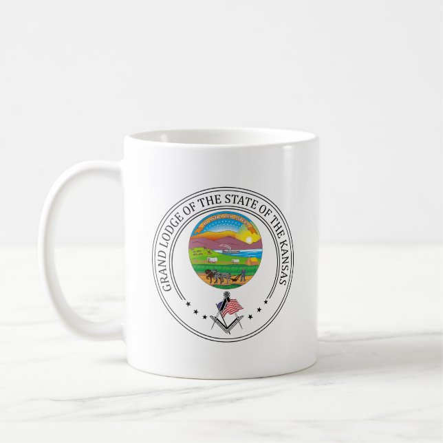 Frimursbo i delstaten Kansas Kaffemugg (Vänster)