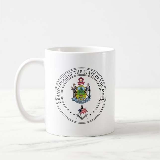 Frimursbo i delstaten Maine Kaffemugg (Vänster)