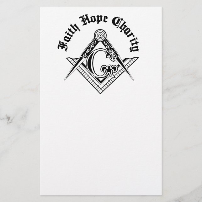 Frimurssymbol Flygblad (Framsidan)