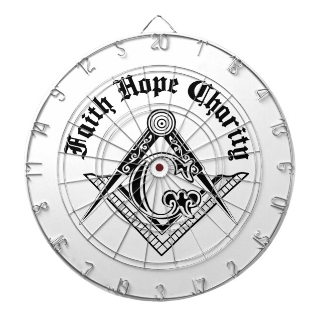 Frimurssymbol Piltavla (Framsidan)