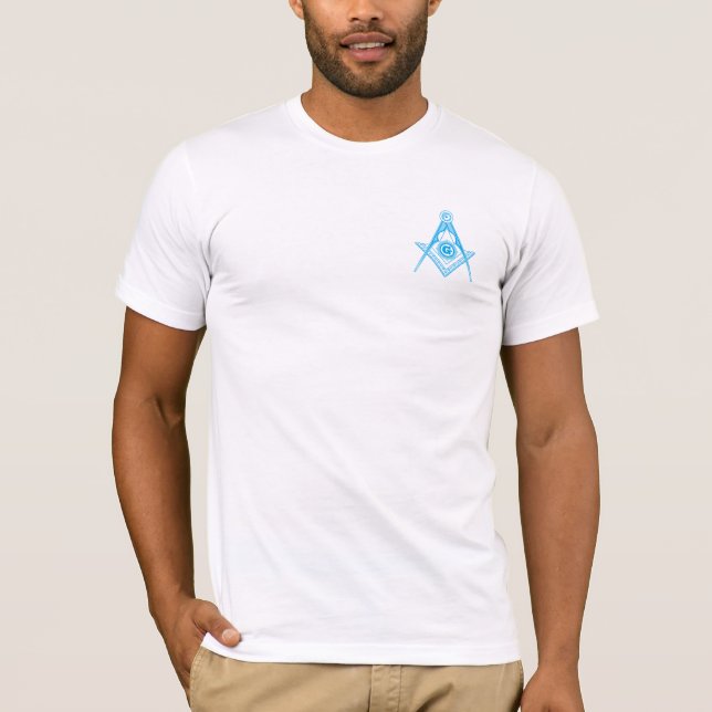 Frimurssymbol T Shirt (Framsida)