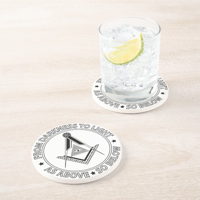 Frimurssymbol Underlägg (Sidan)