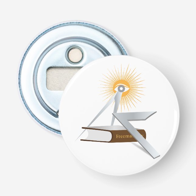 Frimurssymboler Flasköppnare (Framsidan)