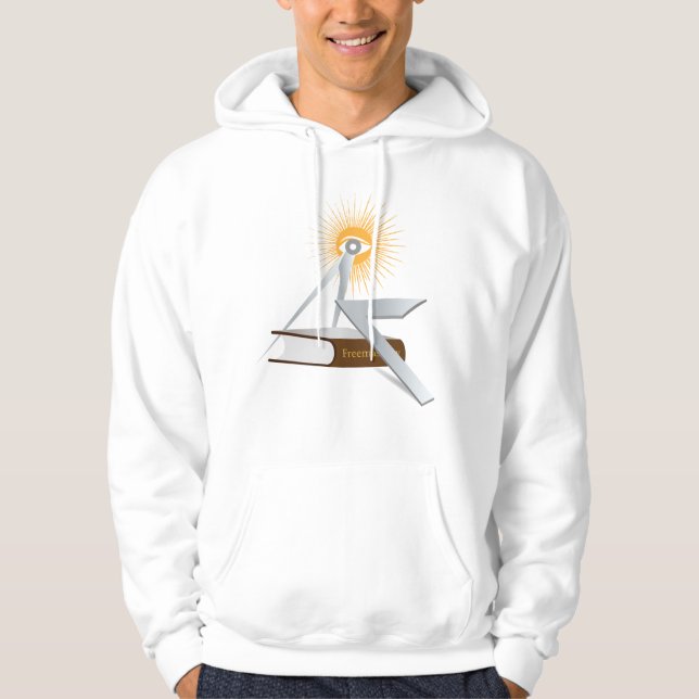 Frimurssymboler Hoodie (Framsida)