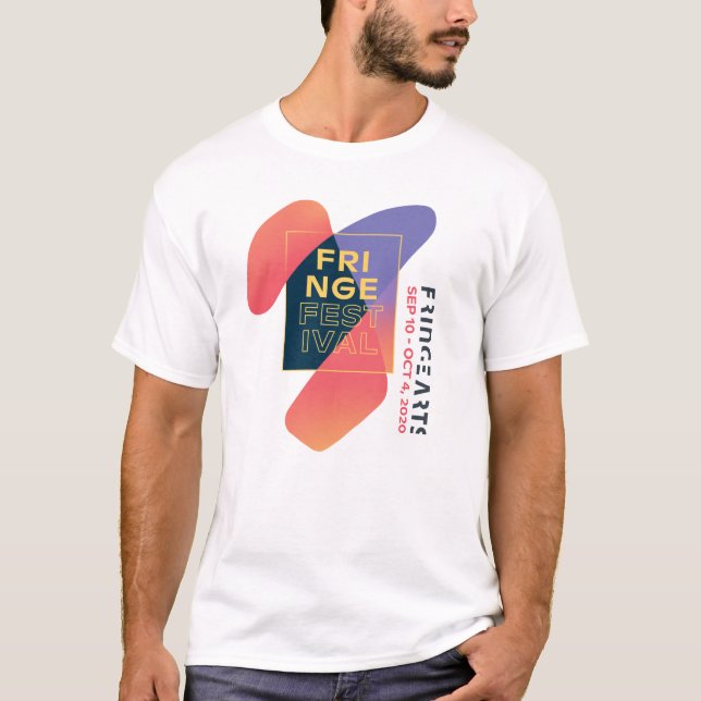 FringeArts Fringe-festival 2020 Unisex T-Shirt (Framsida)