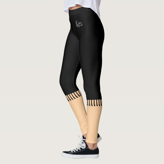 Fringed Illusion Leggings (Vänster)