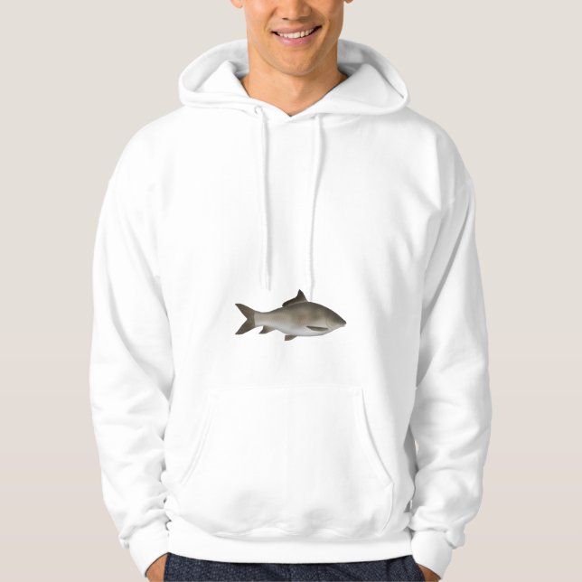 Fringed-lipped Peninsula Carp  Hoodie (Framsida)