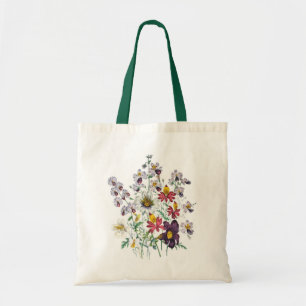 Fringeflowers och Velvet Trumpet Flowers Tygkasse