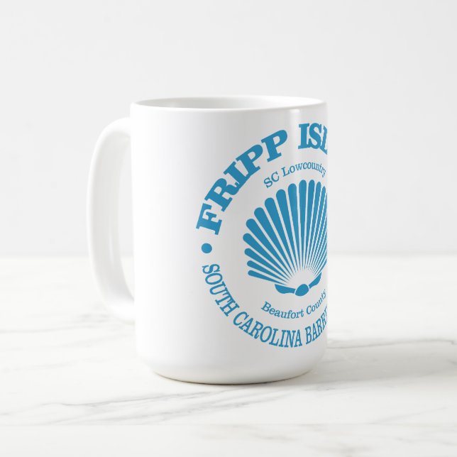 Fripp Island (årstidsgräns) Kaffemugg (Framsida vänster)