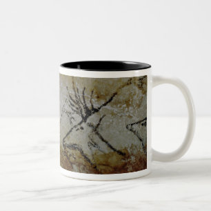 Fris av hjort, c.17000 BC Två-Tonad Mugg