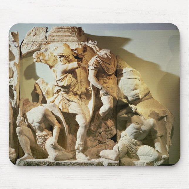 Fris specificerar av en stridplats musmatta (Framsidan)