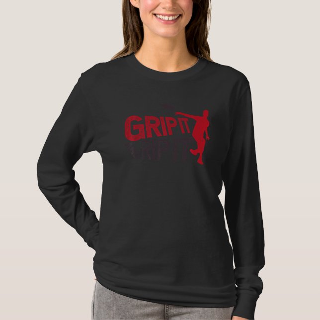 Frisbedisk golf for Disk Golfer T Shirt (Framsida)
