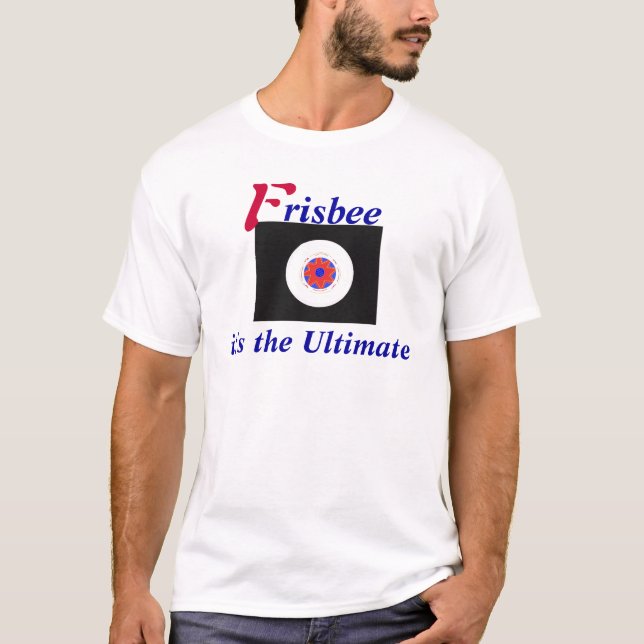 Frisbee Det är det ultimata T-shirt (Framsida)