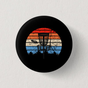 Frisbee Golf Disk Golf Retro Knapp