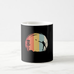 Frisbee Golf Retro Kaffemugg