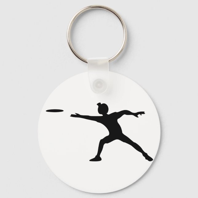 Frisbee Keychain Nyckelring (Framsida)